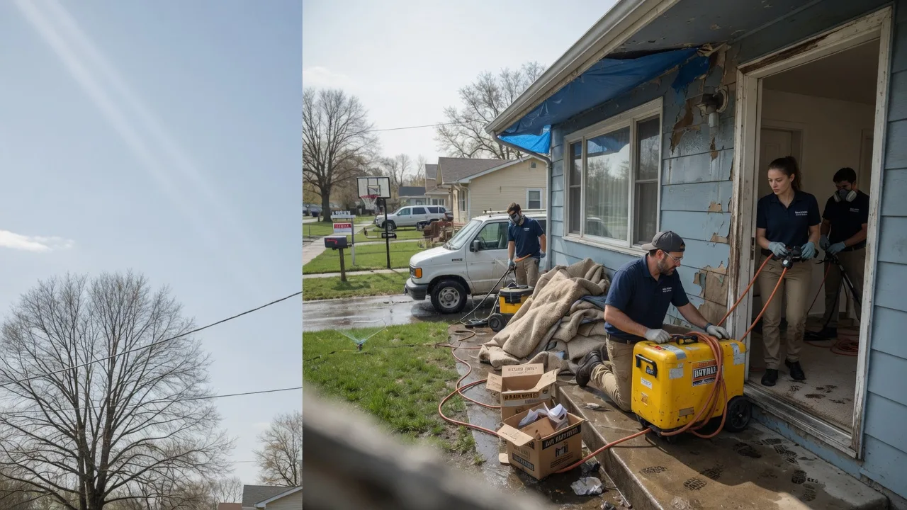 Basement Flood Cleanup in Middletown, PA near me